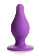 Squeeze-it Squeezable Silicone Tapered Anal Plug - Medium -...